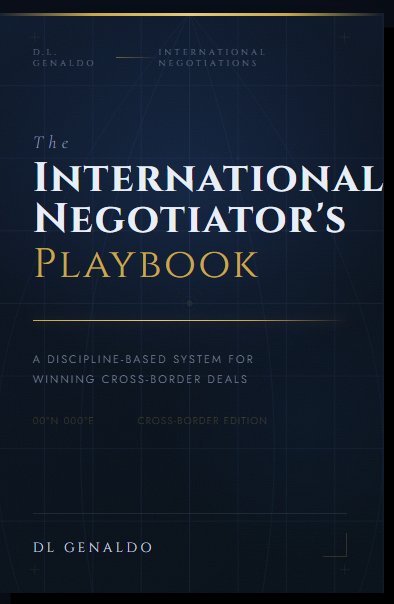 The International Negotiator's Playbook by D.L. Genaldo